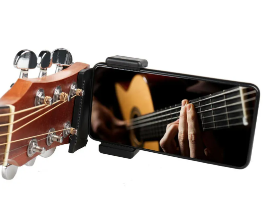 Elevate Your Performance with the Phone Guitar Clip Stand