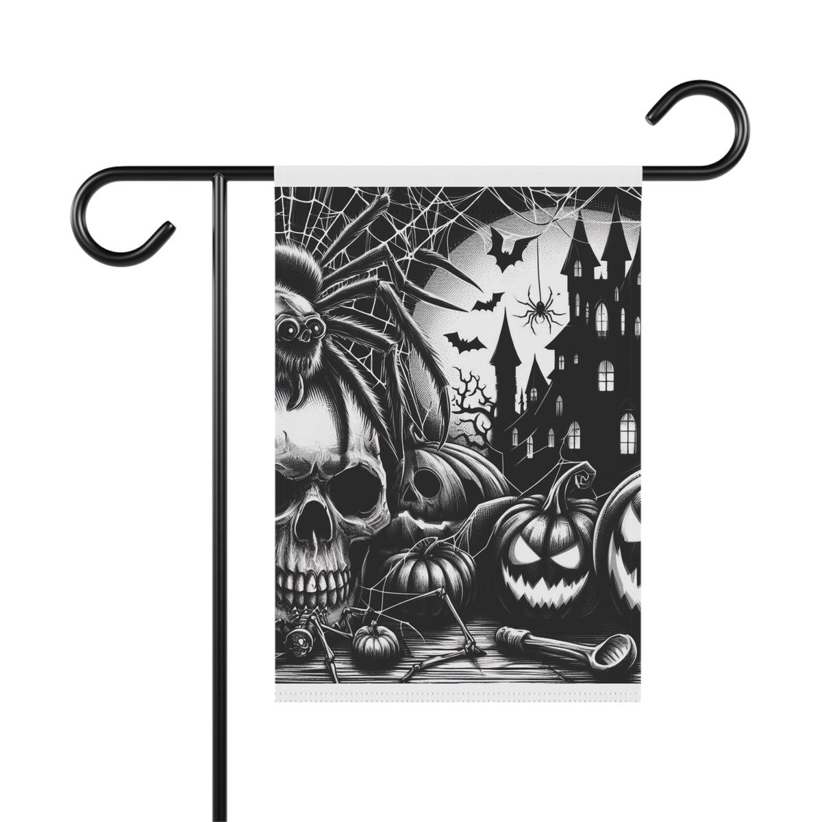 Halloween Garden Banner: Elevate Your Outdoor Space with Spooky Charm