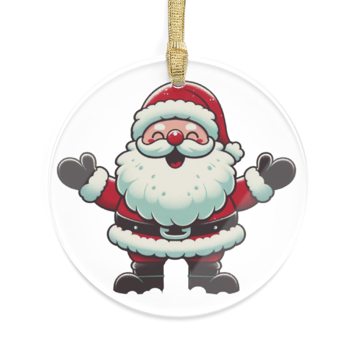 Elevate Your Holidays with Stunning Acrylic Santa Ornaments