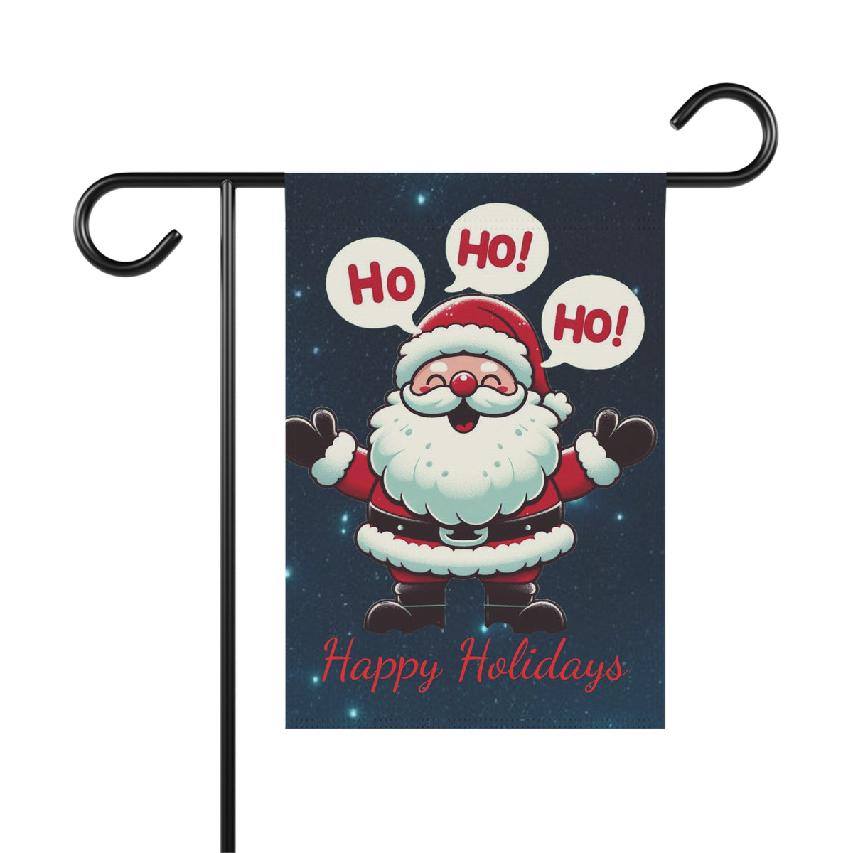 Santa House Banner - Bring Holiday Cheer to Your Home