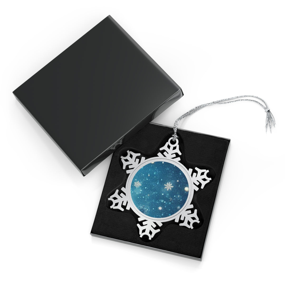 Enhance Your Holiday Decor with a Pewter Snowflake Ornament
