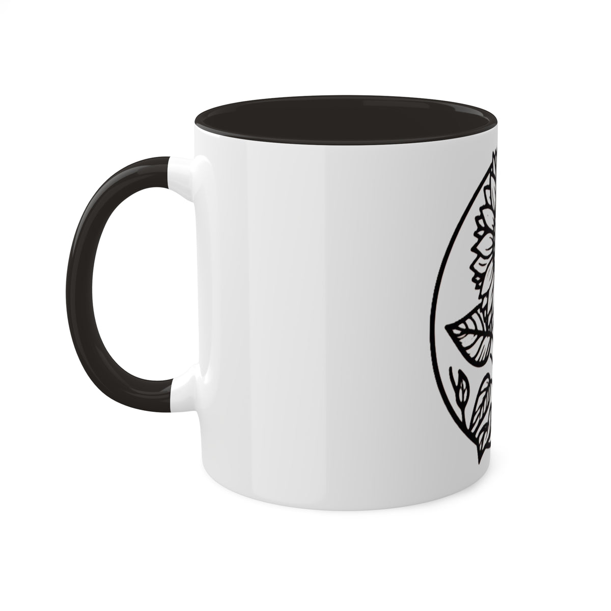 Brighten Your Mornings with Our White Sunflower Coffee Mug