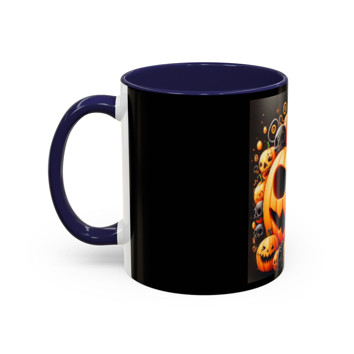 Accented Ceramic Coffee Mug - Enhance Your Daily Brew with Style
