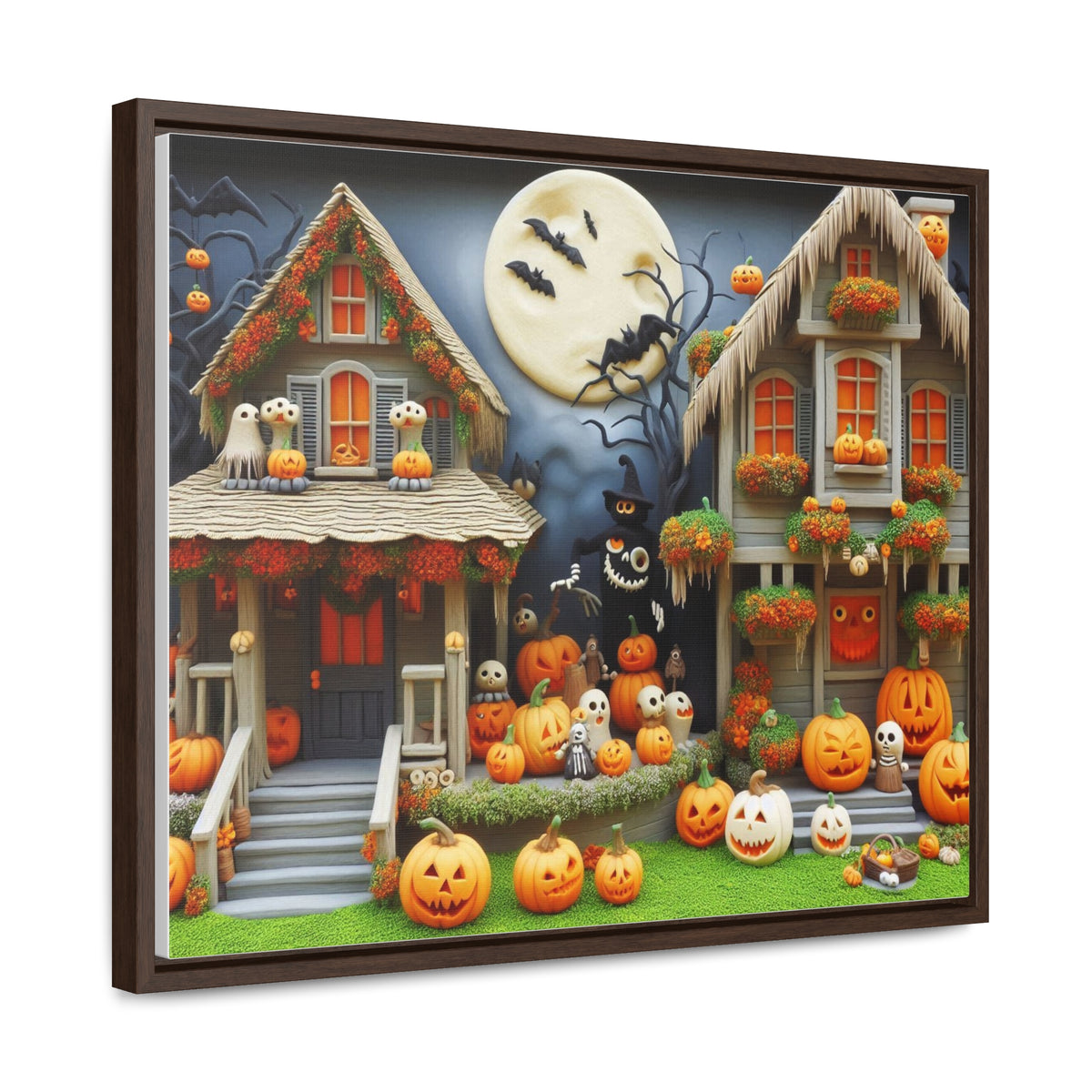 Enchanting Canvas Art for Halloween - Horizontal Gallery Wraps