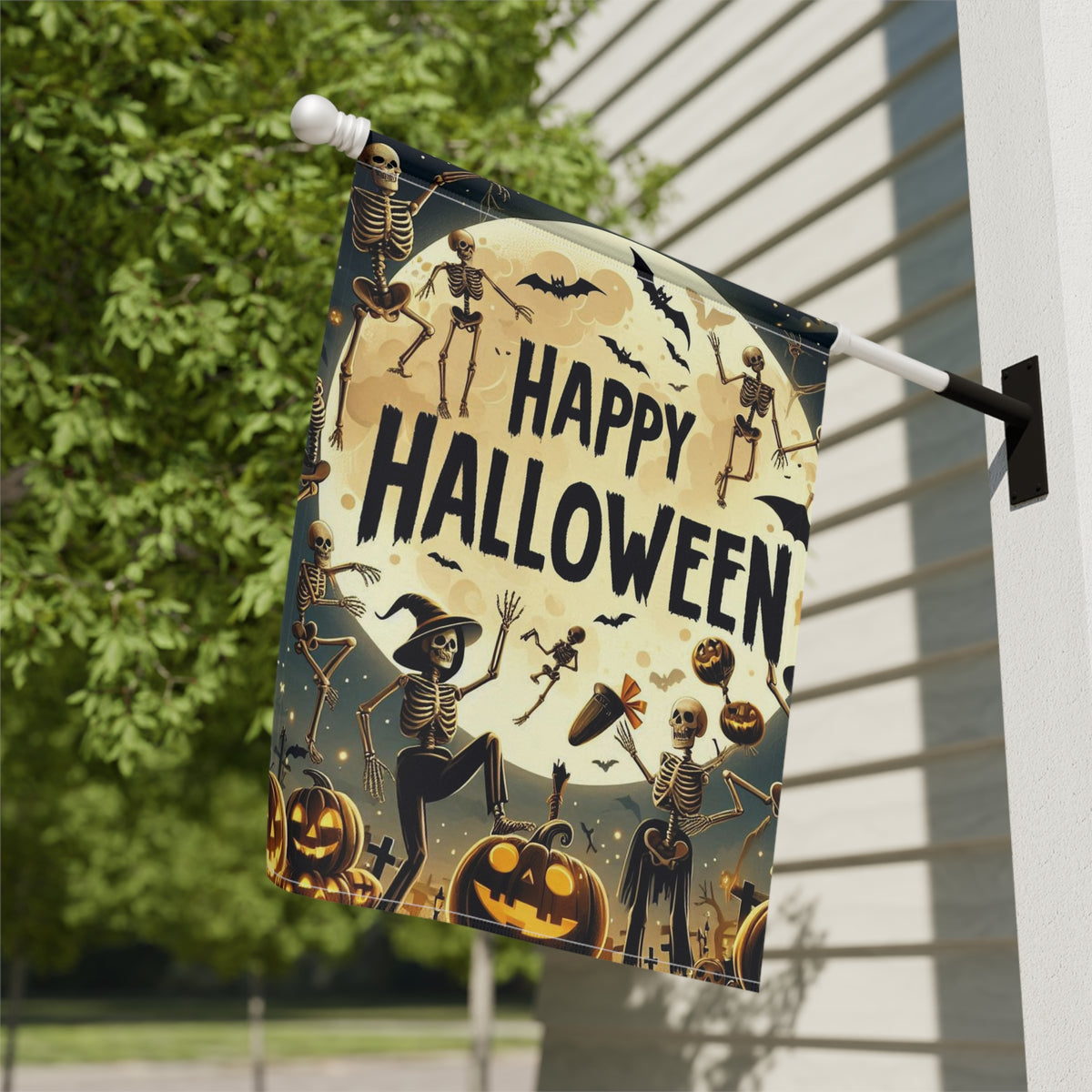Enchanting Spooky Halloween Garden Banners to Transform Your Home