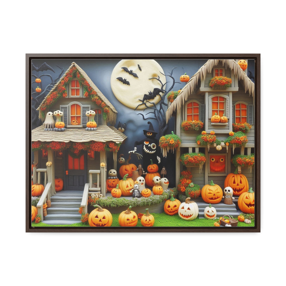 Enchanting Canvas Art for Halloween - Horizontal Gallery Wraps