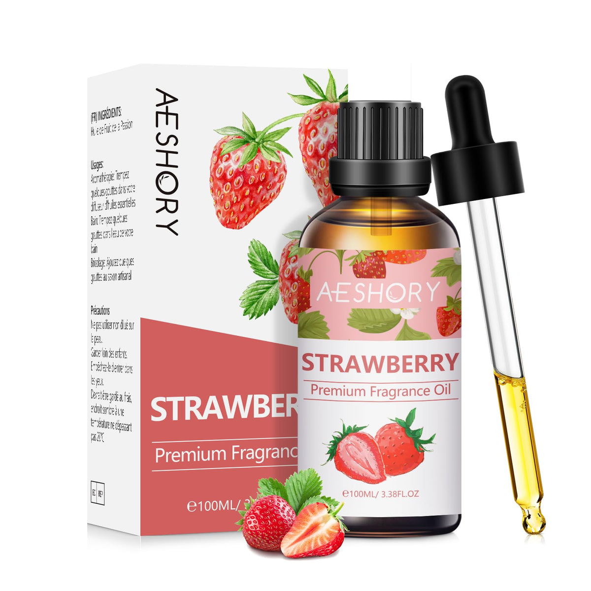 Elevate Your Space with 100ml Strawberry Fragrance Oil – Perfect for Diffusers, Massage, and DIY Projects