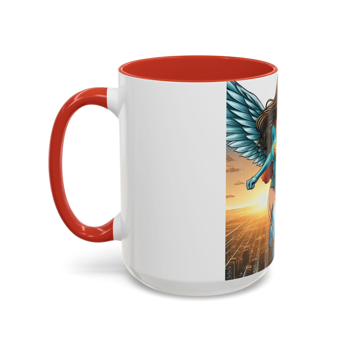 Empower Your Morning with the Aquila Diamond Superhero Mug