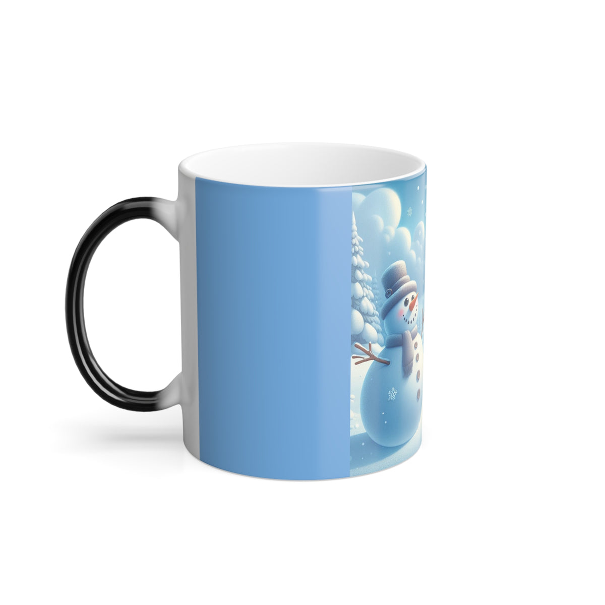 Snowman Color Morphing Mug: Experience the Joy of Magical Sipping