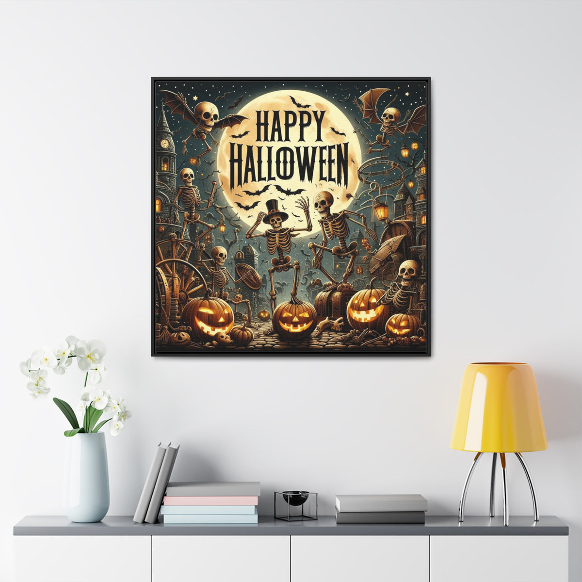 Elevate Your Décor with Square Framed Gallery Canvas Wraps