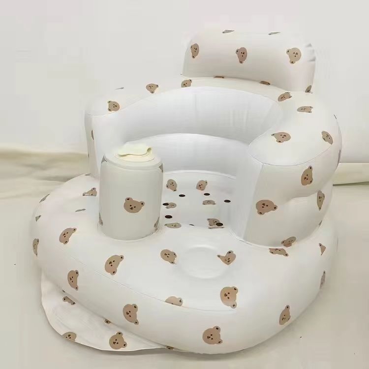 Comfortable Inflatable Baby Chair for Dining & Bath – Safe, Portable, and Convenient