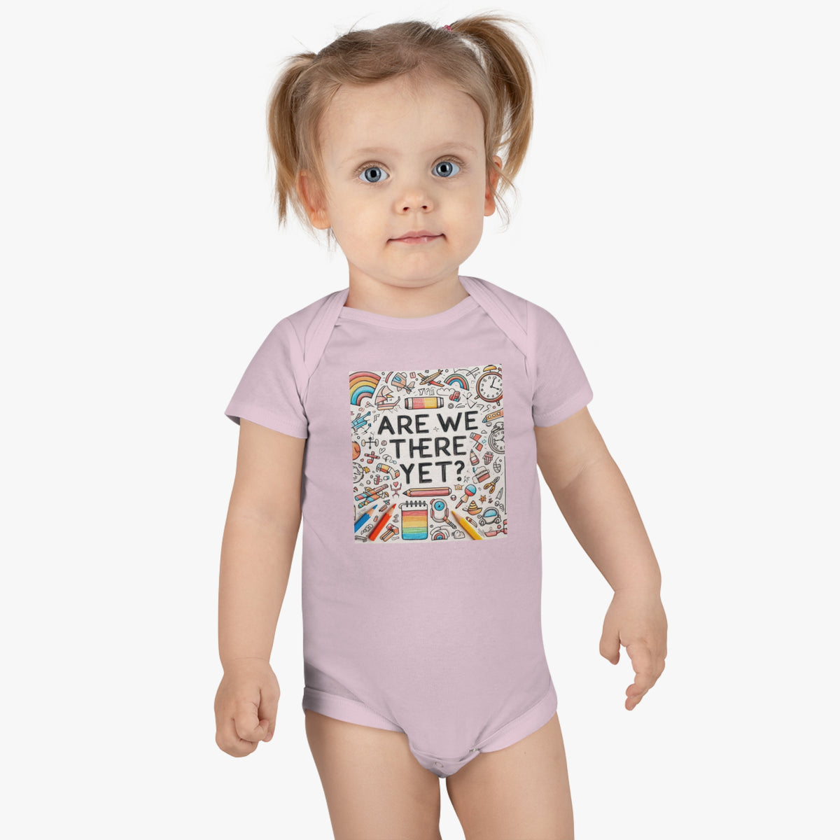 “Are We There Yet?” Baby Short Sleeve Onesie® - OLM Store