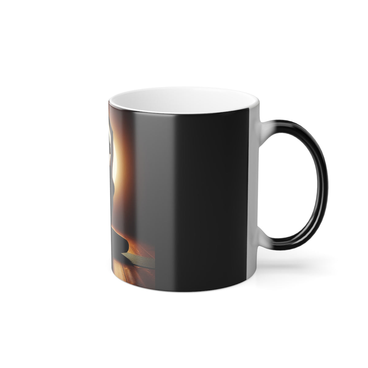 Transform Your Mornings with Our Color Changing Yoga Pose Mug - 11oz