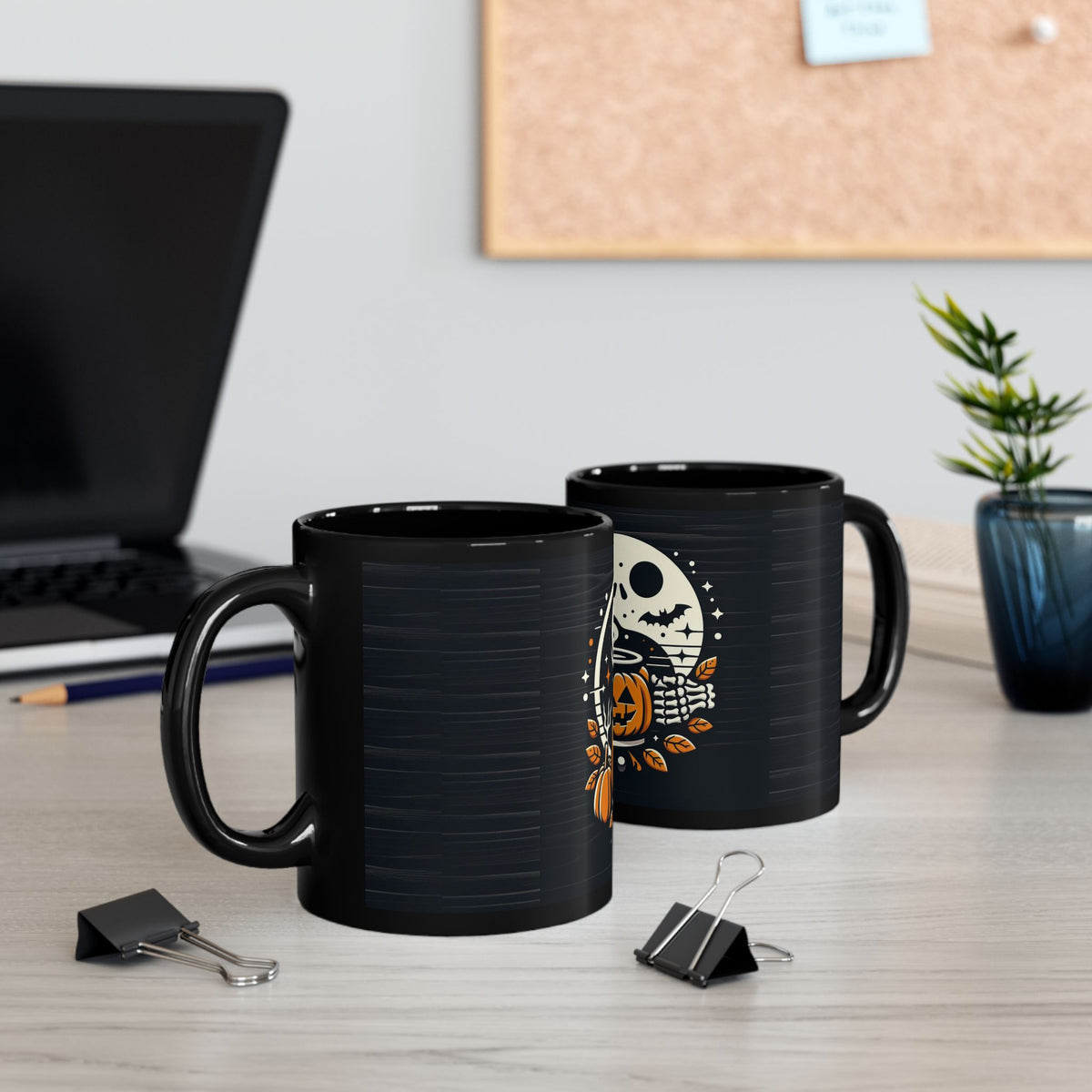 Custom Black Ceramic Mug: Warm Your Spirit with Every Sip!