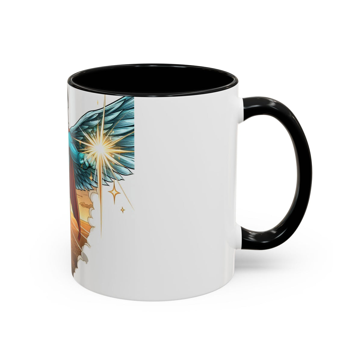 Empower Your Morning with the Aquila Diamond Superhero Mug
