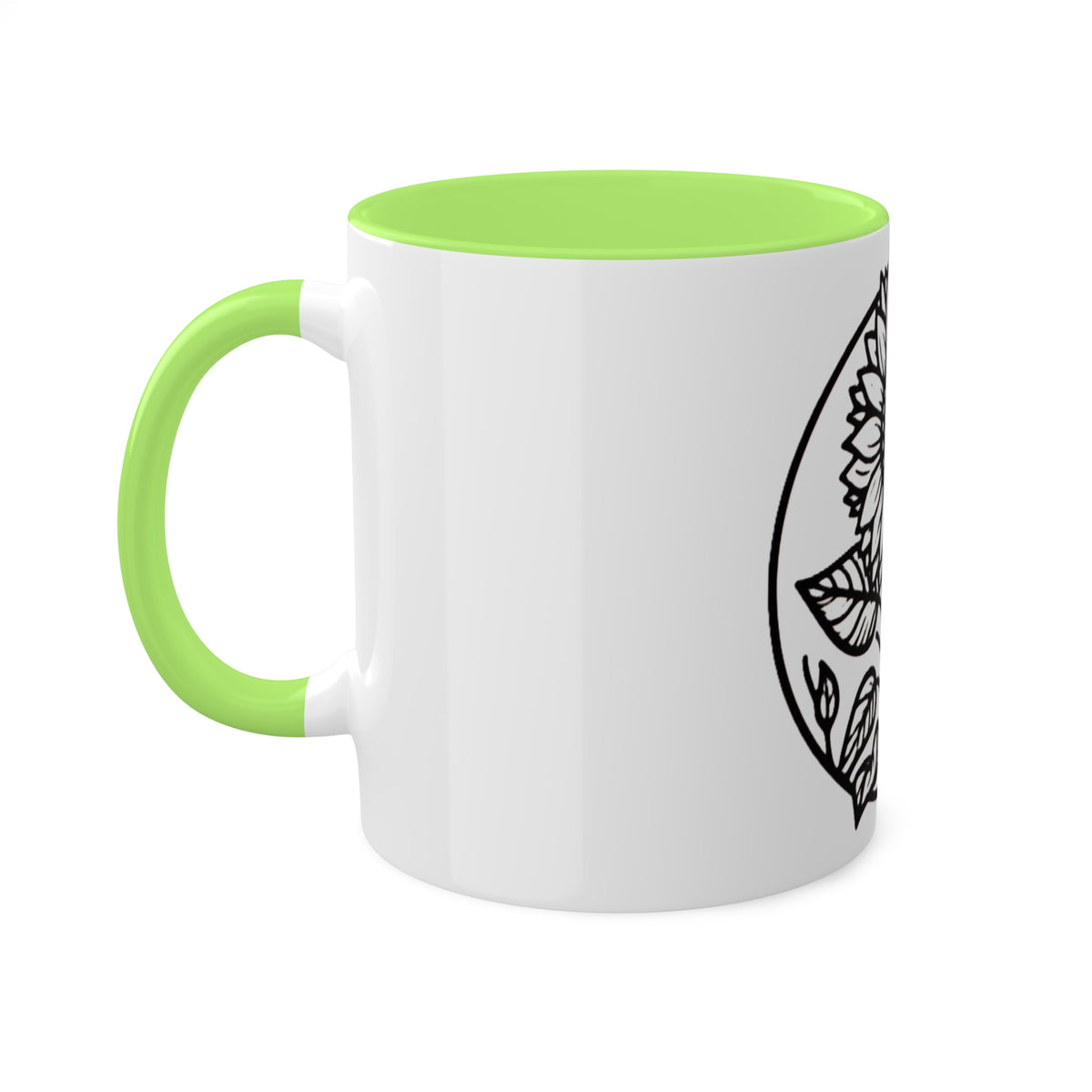 Brighten Your Mornings with Our White Sunflower Coffee Mug