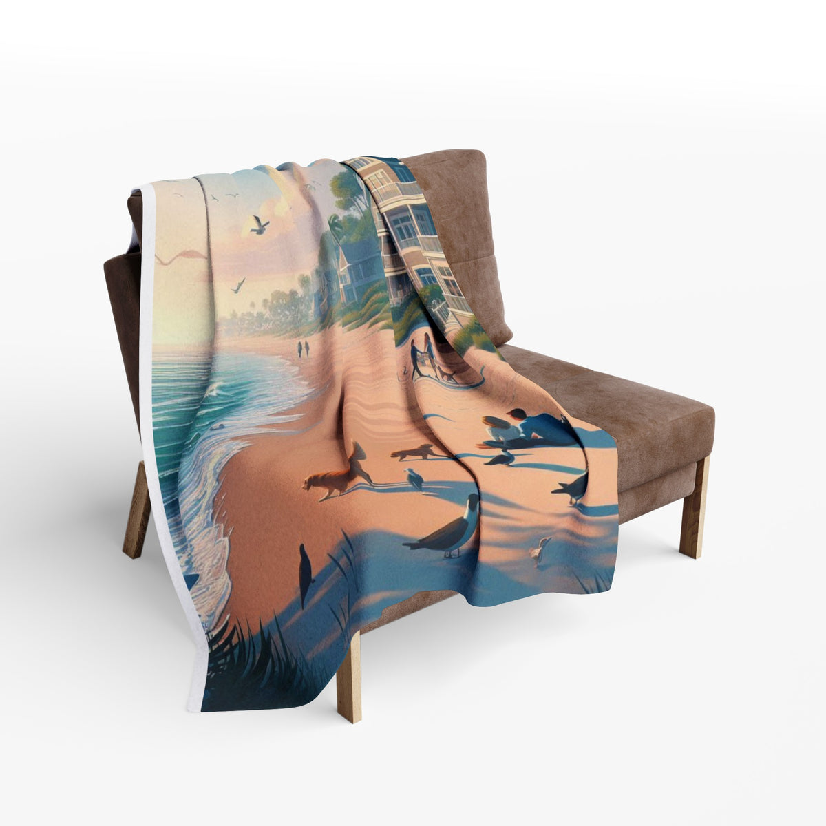 Beachfront Fleece Blanket - OLM Store