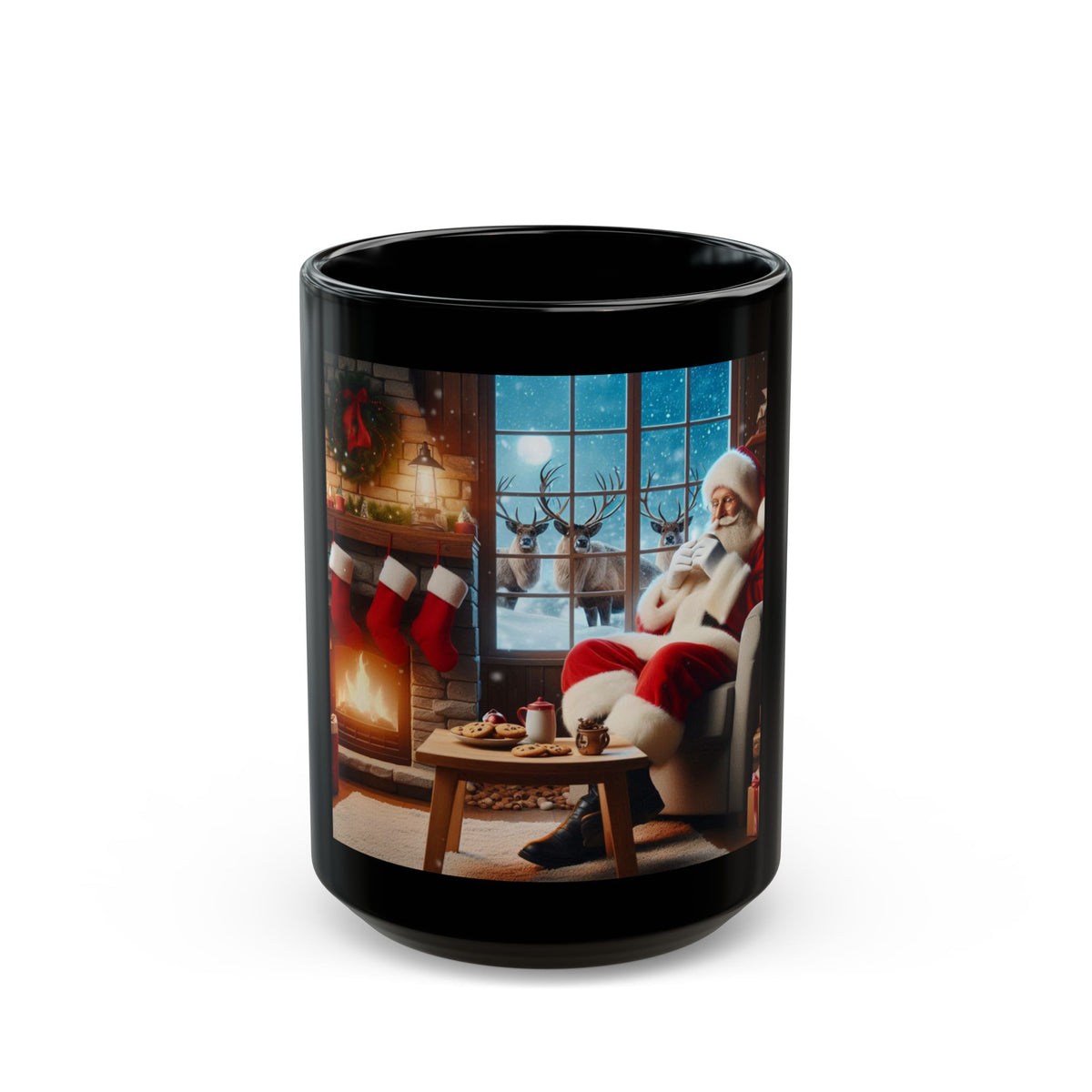 Cozy Up with the Relaxed Santa Coffee Mug – Your Holiday Essential