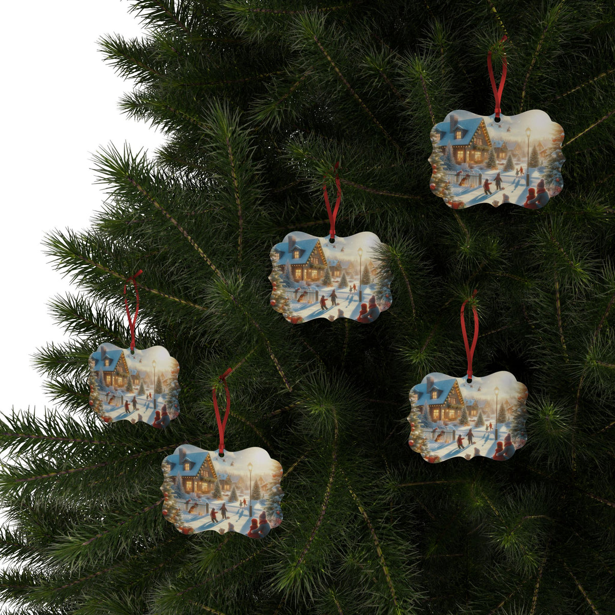 Elegant Aluminum Ornaments for a Festive Touch