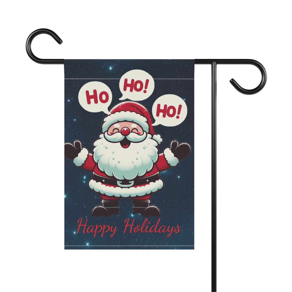 Santa House Banner - Bring Holiday Cheer to Your Home