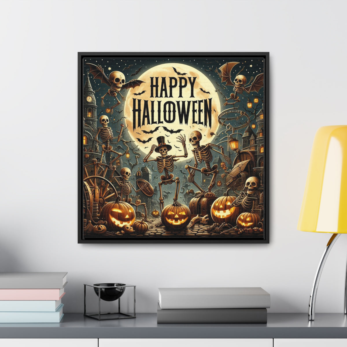 Elevate Your Décor with Square Framed Gallery Canvas Wraps