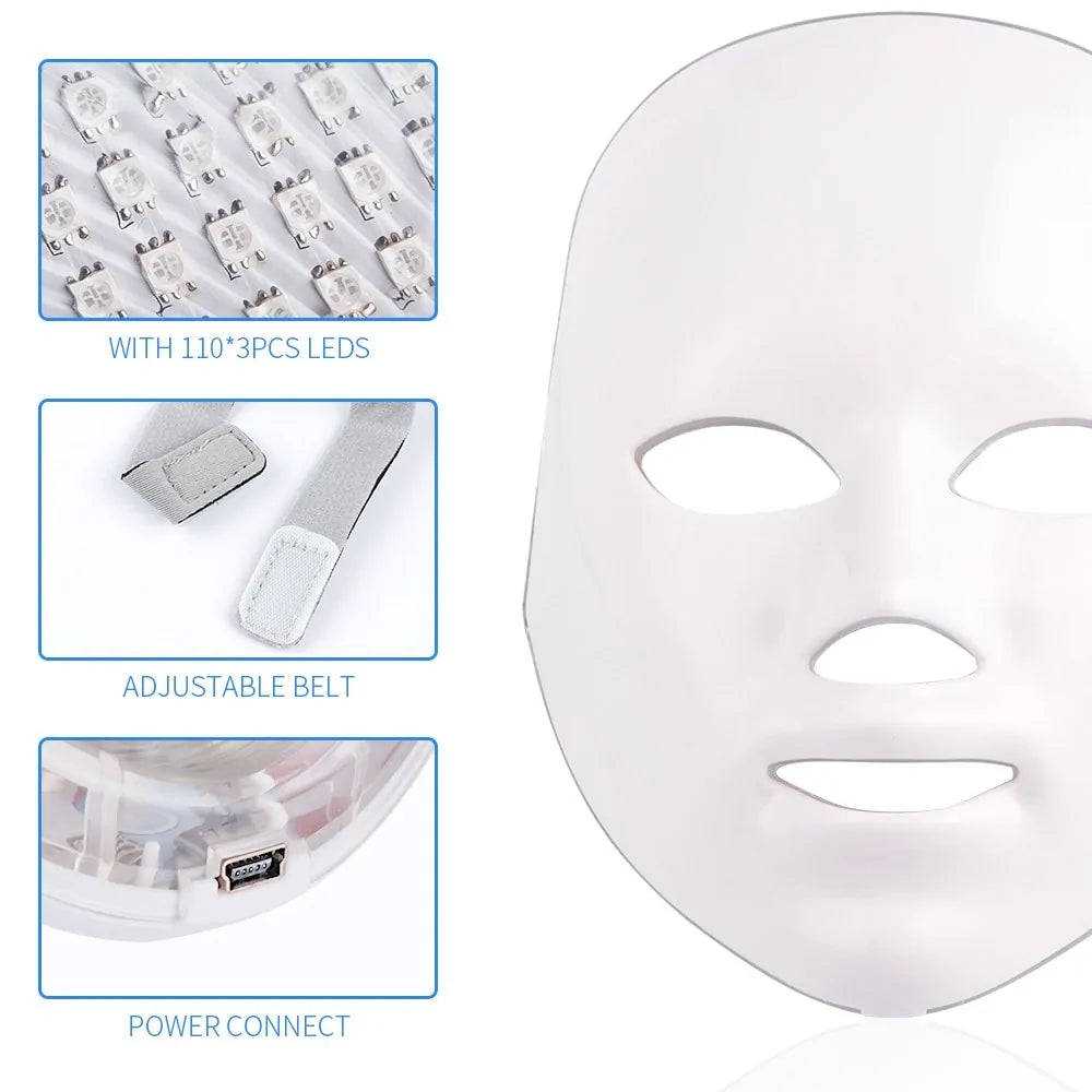 Transform Your Skin with the LED Photon Therapy Facial Mask