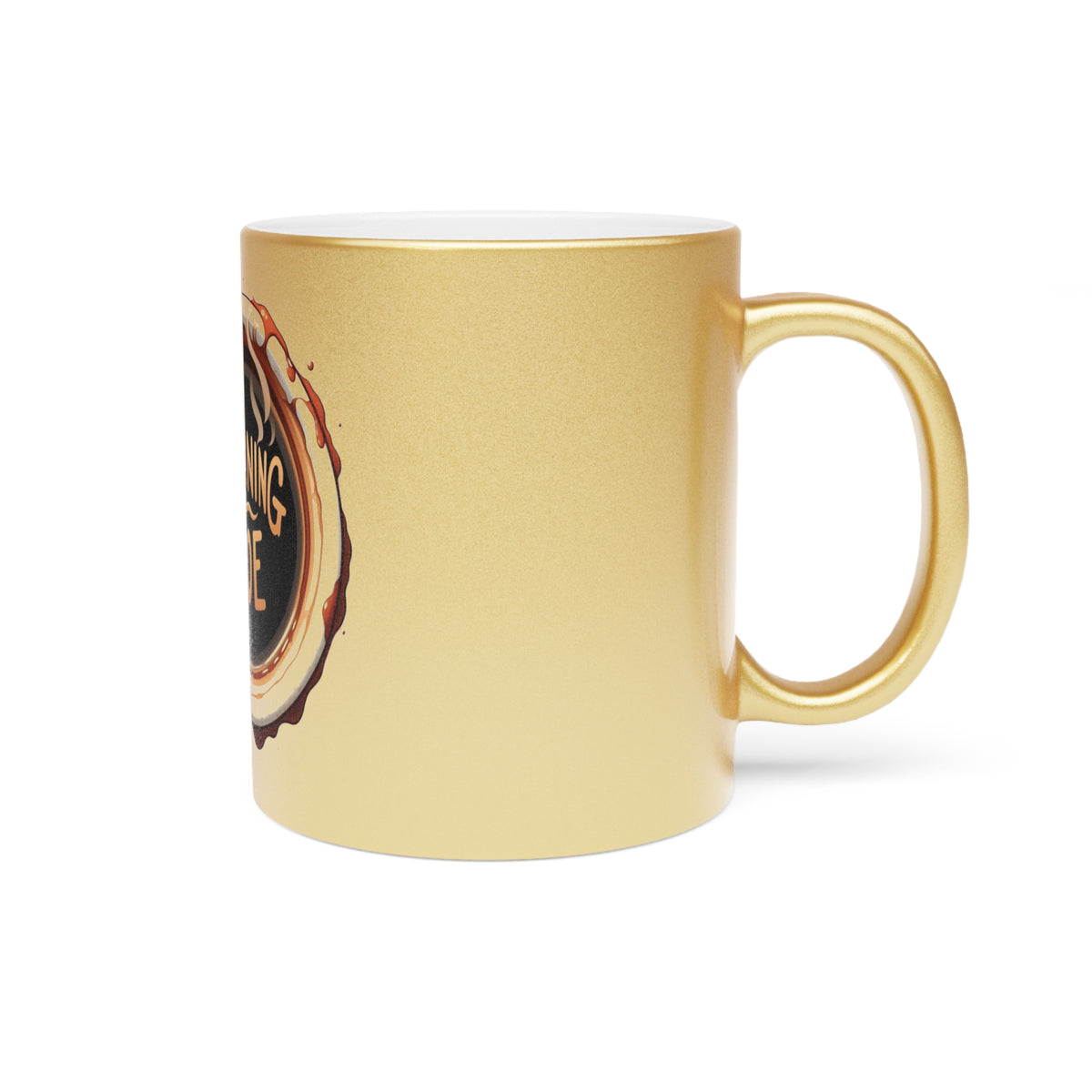 Morning Joe Metallic Mug: Elevate Your Everyday Coffee Experience