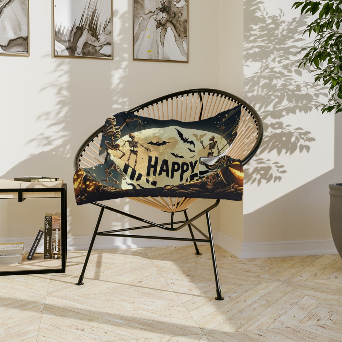 Spooky Comfort Halloween Blanket - Your Cozy Companion for Festive Nights