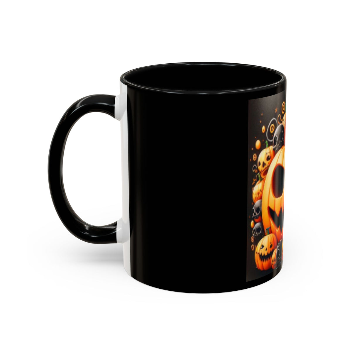 Accented Ceramic Coffee Mug - Enhance Your Daily Brew with Style