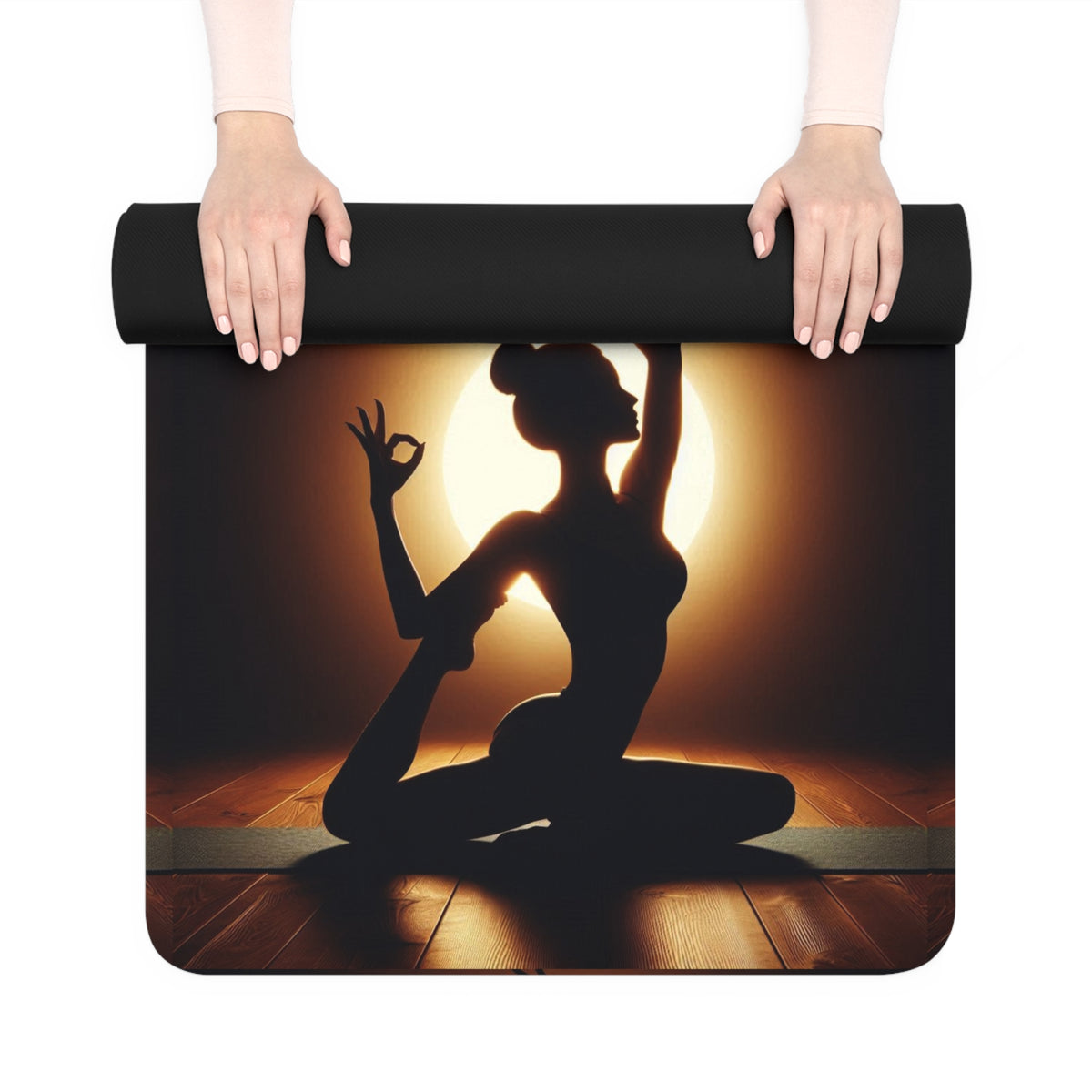 "Yoga Spotlight" Rubber Yoga Mat - OLM Store