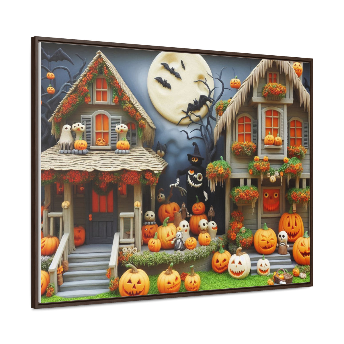Enchanting Canvas Art for Halloween - Horizontal Gallery Wraps