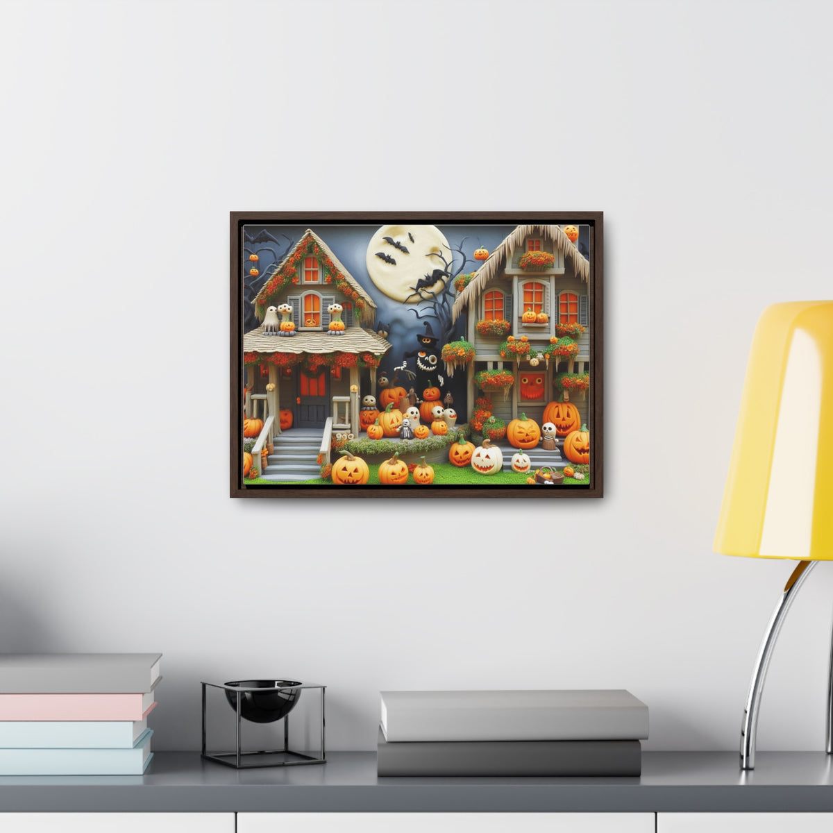 Enchanting Canvas Art for Halloween - Horizontal Gallery Wraps