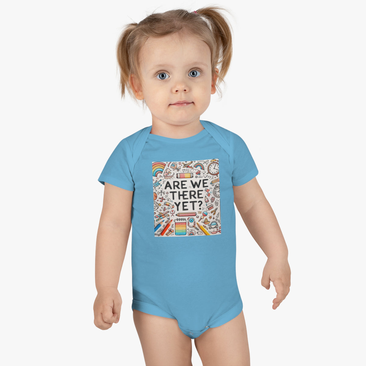 “Are We There Yet?” Baby Short Sleeve Onesie® - OLM Store