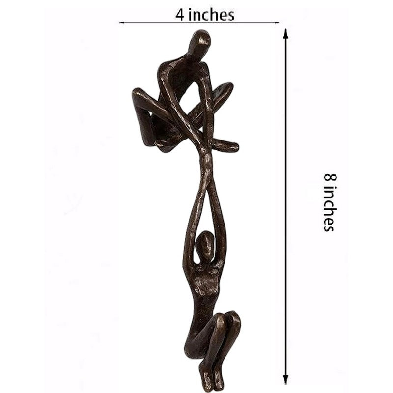 Resin Crafted Love Embrace Figurine