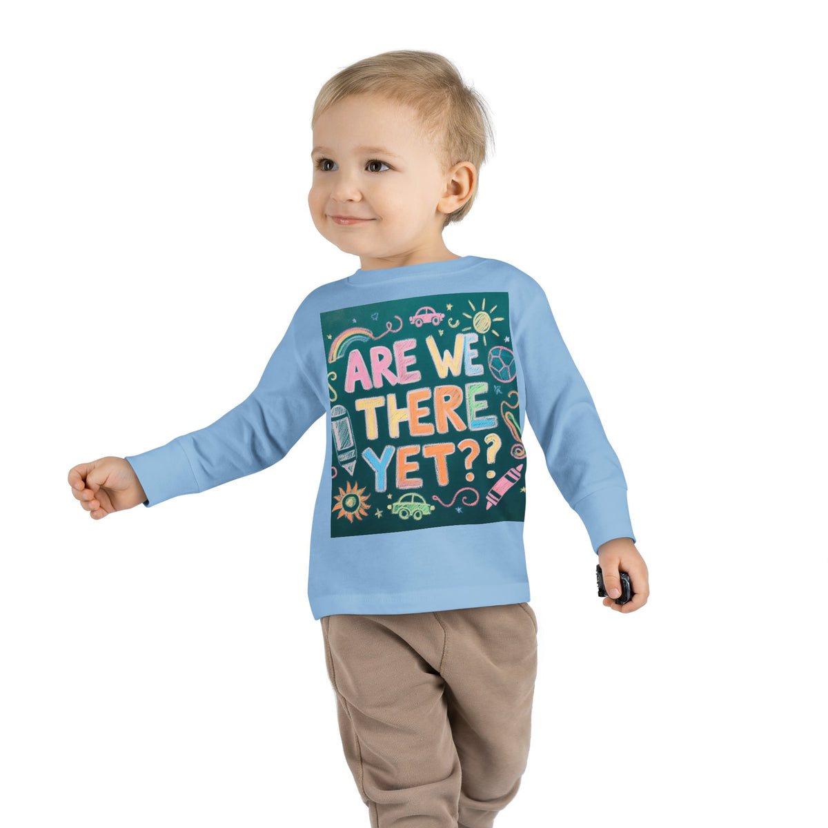 “Are We There Yet?” Toddler Long Sleeve Tee - OLM Store