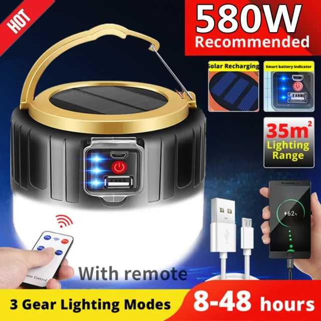 Eco-Friendly Camping Solar Light for Ultimate Outdoor Illumination
