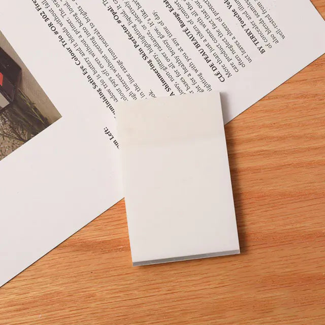 Creative Transparent Sticky Notes – Elevate Your Note-Taking Experience!