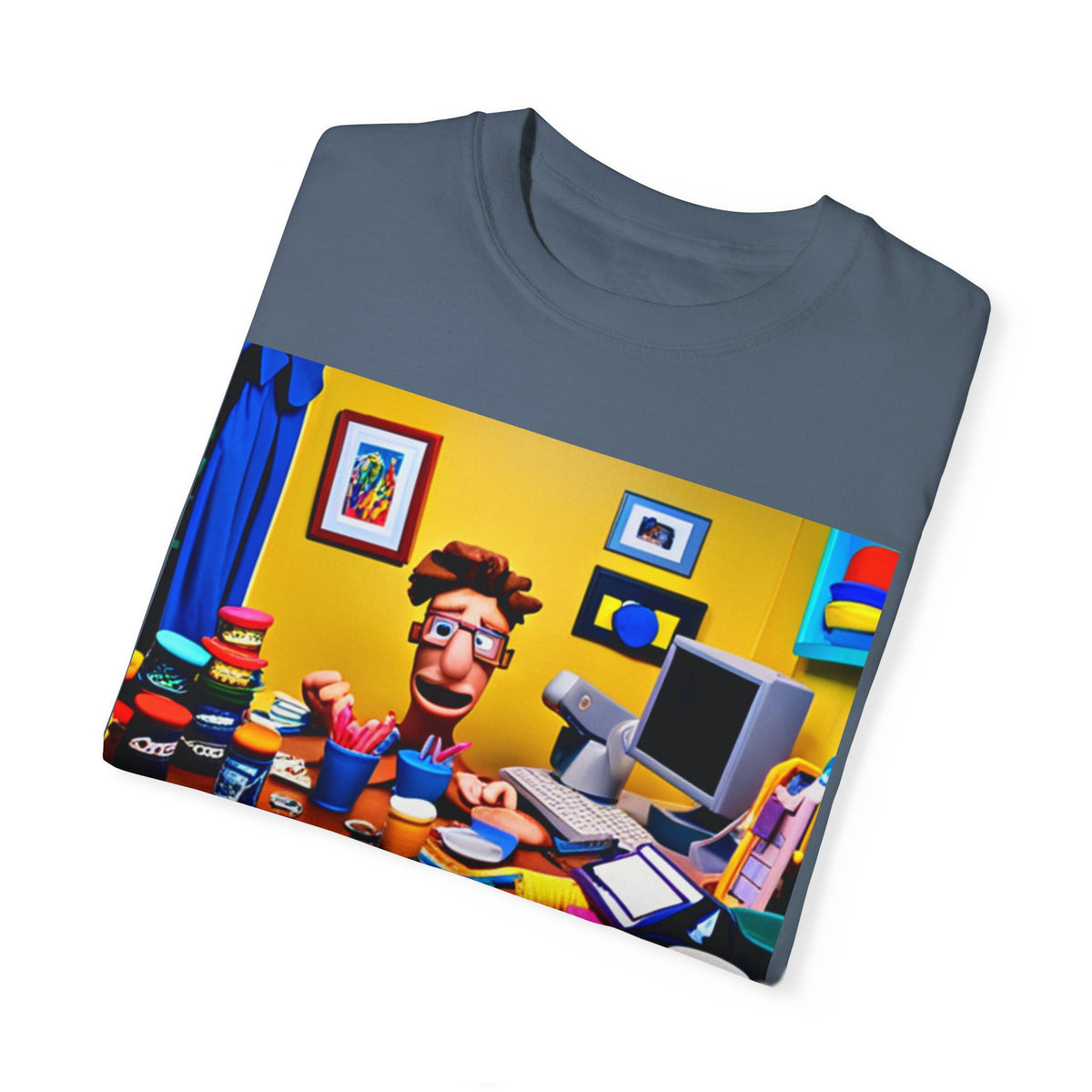 Unisex "Coffee: Because Adulting is Too Hard" Garment-Dyed T-shirt - OLM Store