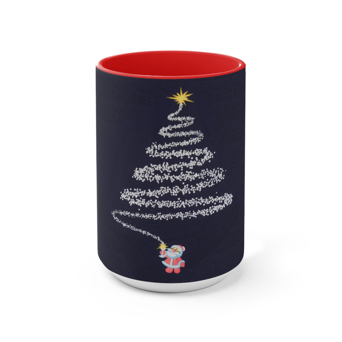 Fireworks Christmas Tree Mugs: Brighten Up Your Mornings with Holiday Cheer!