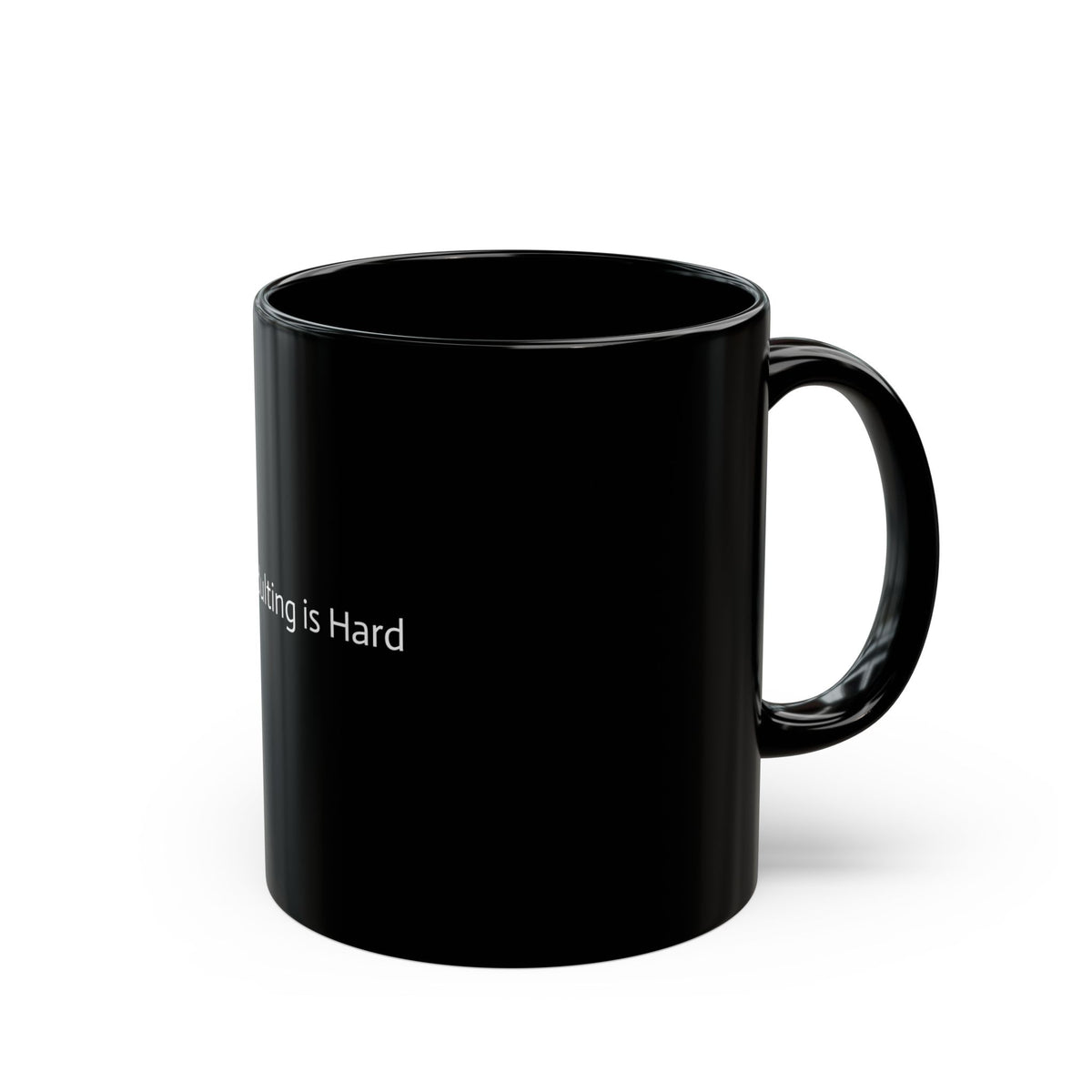 “Conquer the Day with a Cup of Can-Do: The ‘Adulting’ Mug” Black Mug (11oz, 15oz) - OLM Store