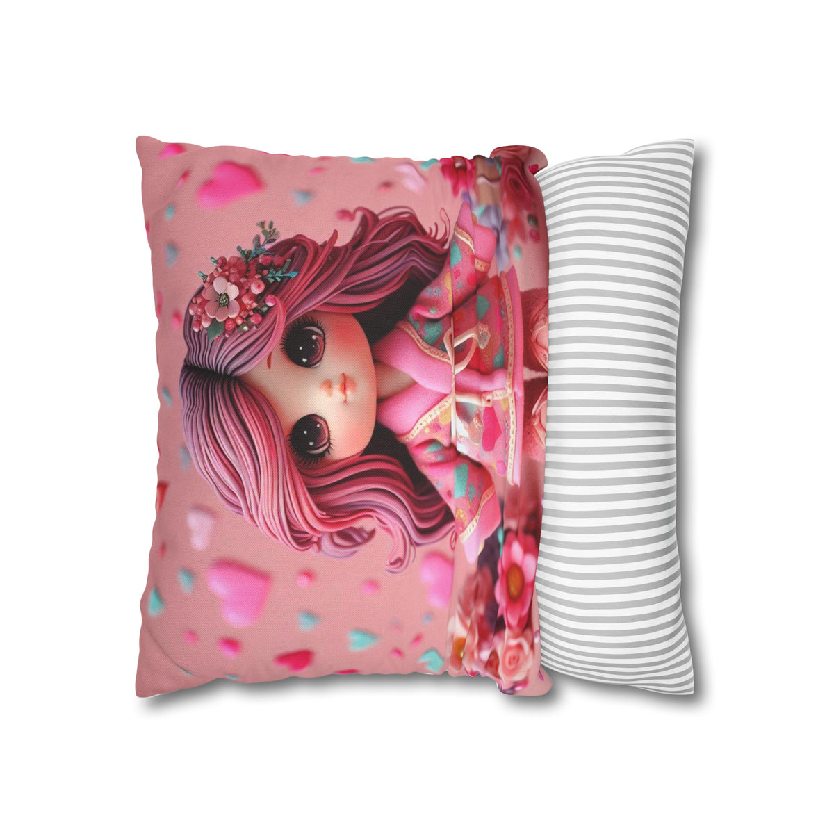 Spun Polyester Square Pillowcase - OLM Store