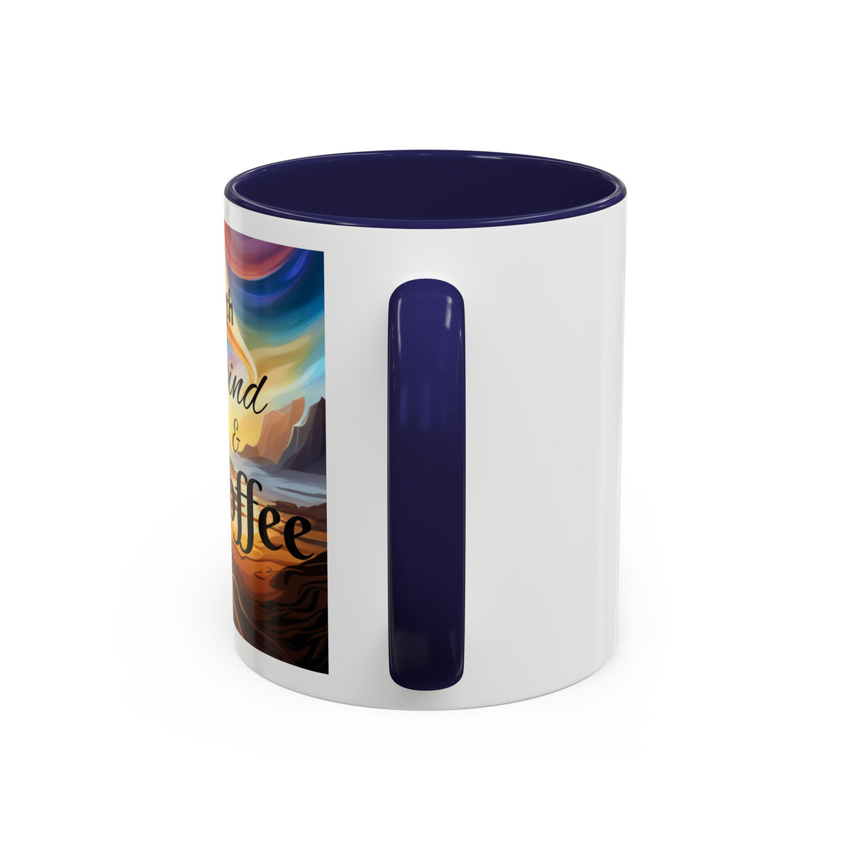 "Earth, Wind, and Fire" Accent Coffee Mug (11, 15oz) - OLM Store