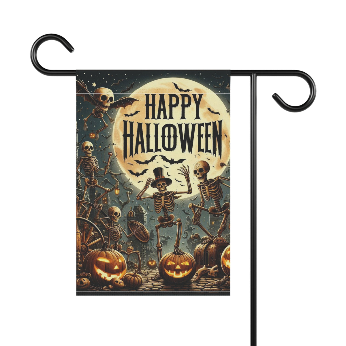 Elevate Your Space with Spooktacular Halloween Garden Banners