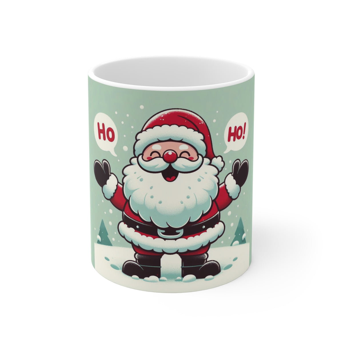 Holiday Santa Coffee Mug - Sip in Festive Cheer