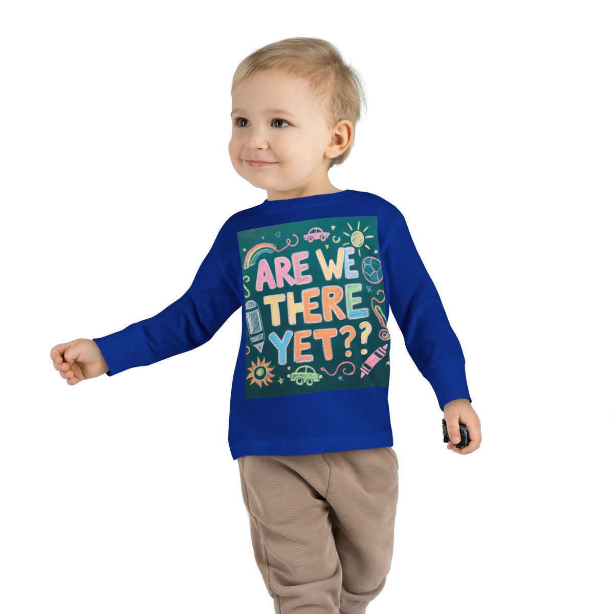 “Are We There Yet?” Toddler Long Sleeve Tee - OLM Store