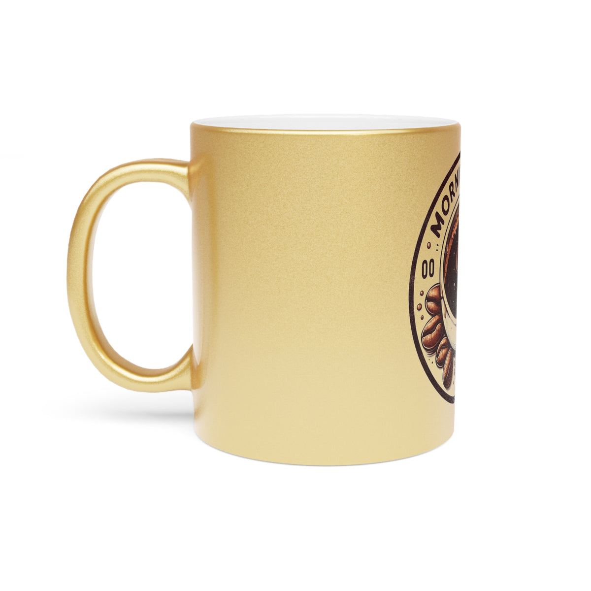 Morning Joe Metallic Mug: Start Your Day with Elegance and Style