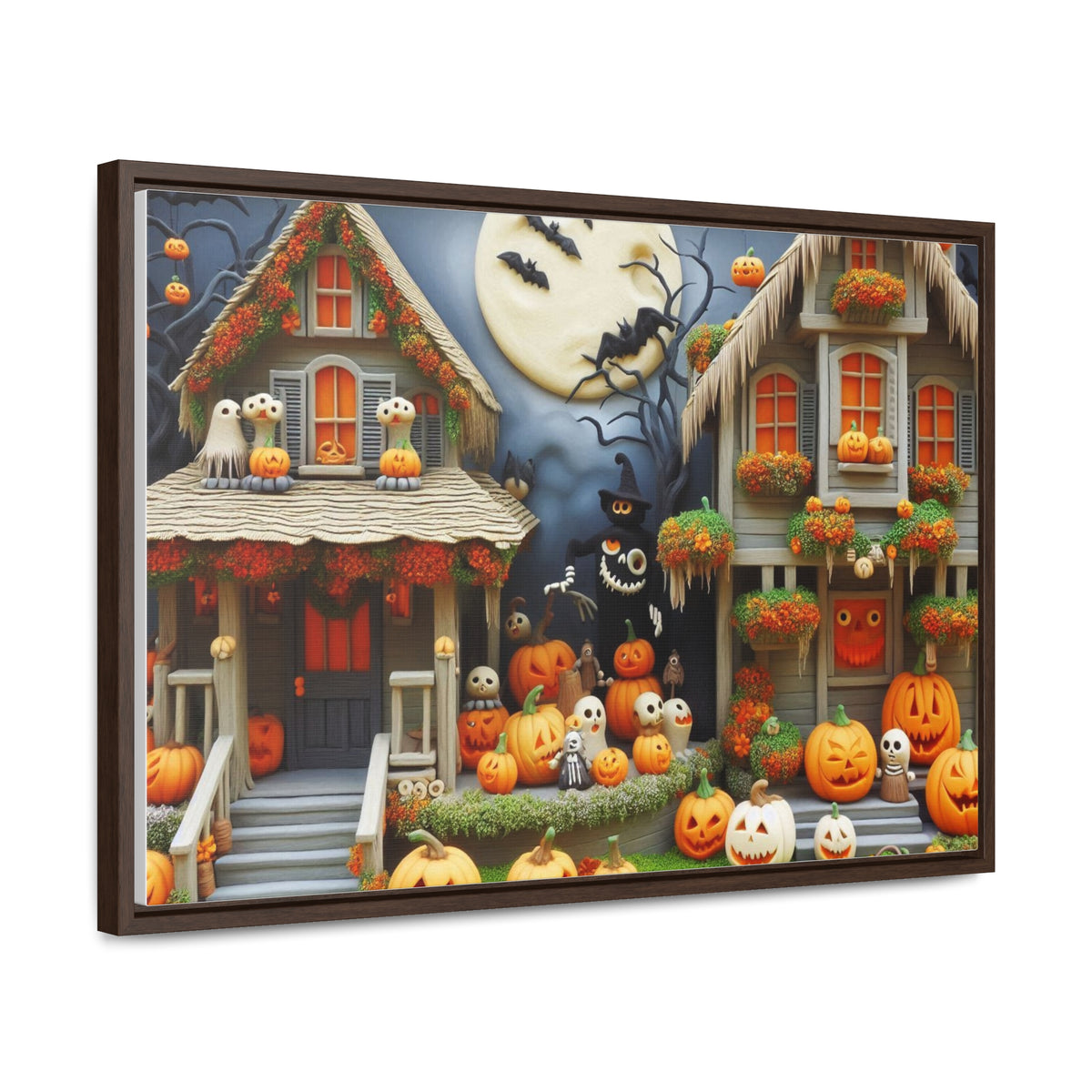 Enchanting Canvas Art for Halloween - Horizontal Gallery Wraps