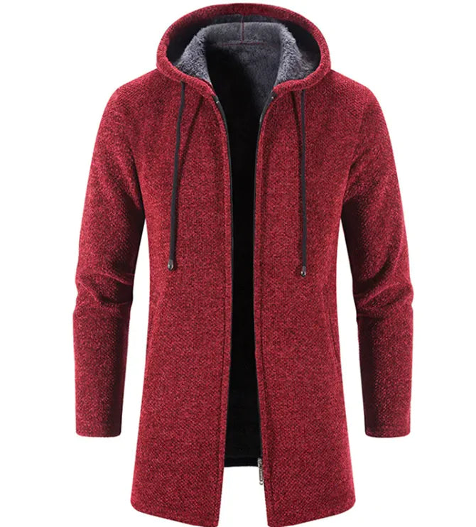 Men's Fleece-Lined Cardigan: Your Essential All-Season Layer