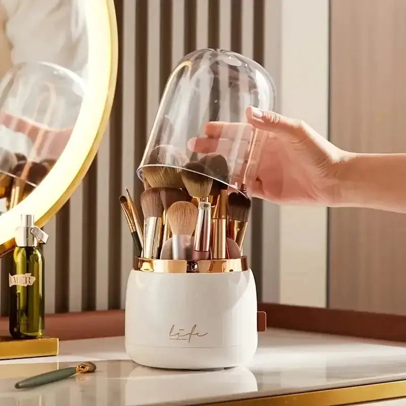 Dome Brush Holder - Elevate Your Makeup Organization with Style