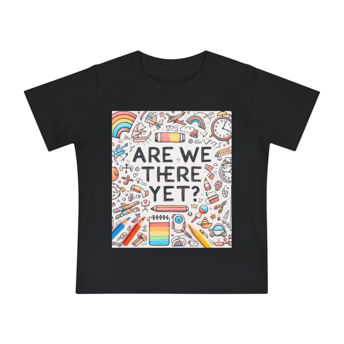 “Are We There Yet?” Baby Short Sleeve T-Shirt - OLM Store